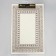 Savanna bathroom mat, 60 × 90 cm, white-brown color
