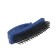 Metal manual tundra brush, hardened wire, plastic with a handle, 4-row