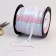 Sequins on threads, mother -of -pearl, 6 mm, 91 ± 1 m, white color No. 51