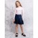 Turtleneck for girls, height 116 cm, pink color