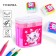 Plastic sharpener with container, double, mix, cats aristocrats