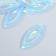 Decor for creativity Plastic "Eye" Holography Purvalum set 6 pcs 2x5 cm