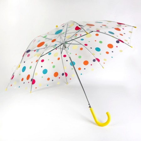 Umbrella - a semiautomatic “circle” cane, 8 spokes, r = 45 cm, multi -colored-2