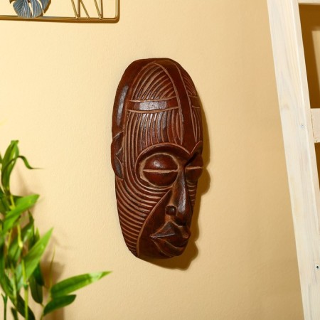 Mask "Vayan" Albezia 17x6x30 cm-2