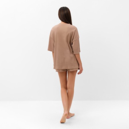 Female set (T -shirt, shorts) KAFTAN BASIC Line, p. 48, coffee-4
