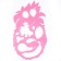 Figure stencil "Pineapple with fruits"
