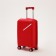 Small 20 suitcase, lightning department, code castle, 4 wheels, red color
