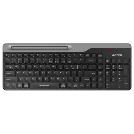 Keyboard A4Tech FSTYLER FBK25 Black/Gray USB wireless BT/Radio Slim Multimedia (FBK 106853