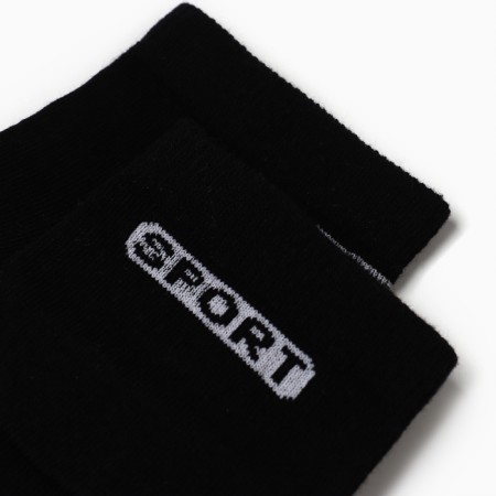 Male socks, black color, size 25-1