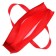 Folder with handles plastic A4 Calligrata "Red machine", 32.2x25.6x7 cm,