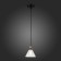 Suspension lamp ST LUCE. SL237.403.01. Evoluto. 1x40 W, E27, 18x18x13.5 cm, black color, bronze