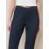 Female trousers, size 42, dark blue color