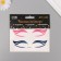 Plastic sticker on the face of "arrow. Wing" 13x13.5 cm