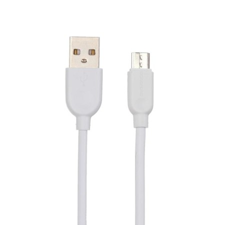 Cable Borofone BX14, Micro USB - USB, 2.4 A, 1 m, white-1
