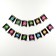 Paper garland on the tape "Balls of Neon"