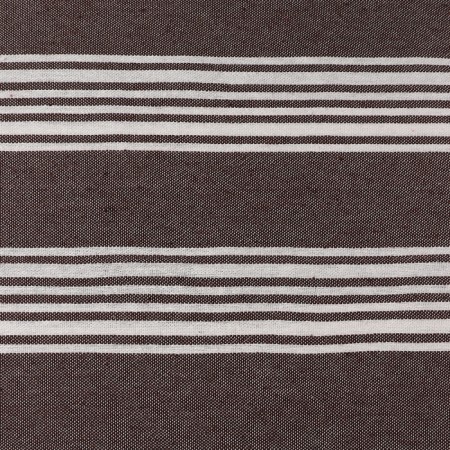 Towel Peshtemal Lovelife Boston, col. brown, 75x170 cm, 80% HL, 20% PE, 190 g/m2-1