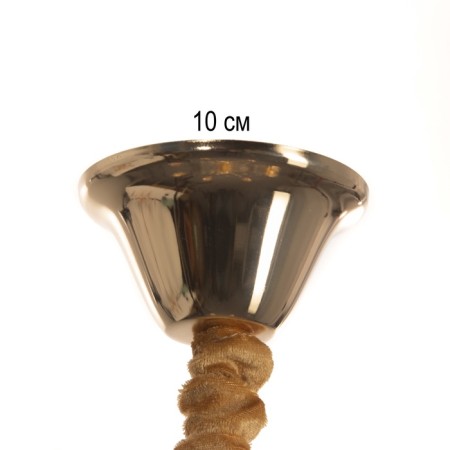 Chandelier "Candy" 5he14 40W gold 64x64x100 cm-4