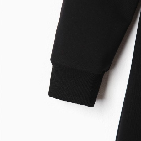 Dress with ruffles KAFTAN "BASIC Line" R.32 (110-116), black-6