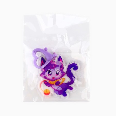 Key keychain "Cat", 4.7 x 7.7 cm-3