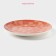Board ceramic dessert shade "Michaela", D = 20 cm, red-pink color