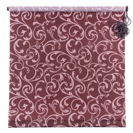 Roller curtain "Angletter" 60x160 cm, color chocolate