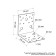 Corner Fixing Tundra Krep, 105x105x90x2 mm