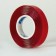 Bilateral tape ABRO TG-010-0.5-2.5-RA, on an acrylic basis, transparent, 10 mm x 2.5 m