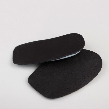 Shoes for shoes, leather, 9.5 × 7 cm, steam, black color-3