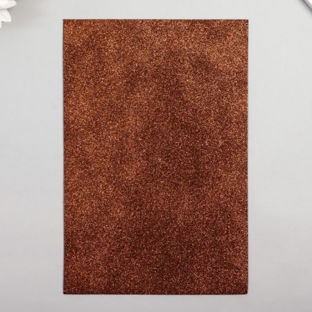 Foamiran "Chocolate shine" 2 mm format A4 (set of 5 sheets)-3