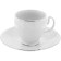 Coffee service 6/9 BERNADOTTE, Decor "Decol, Platinum layering", 15 items