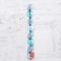 A set of jewelry plastic 8 pcs "Heavenly" (4 balls d-5 cm, 4 cones) blue