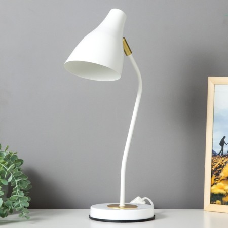 Table lamp "Thomas" 1x40W E27 white 25x15.5x54cm Risalux