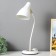 Table lamp "Thomas" 1x40W E27 white 25x15.5x54cm Risalux