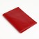 Cover for passport, Textura, red color