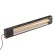 SBSB-2000 "Cedar" heater, infrared, wall, 1500 watts, black