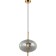 Suspension lamp SPHERE 1XE27 40W, size 27x27x3.5-150 cm, bronze color