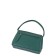 Bag Female claim. Kozh, lightning, green color