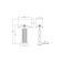 Decorative table lamp Arte Lamp Veil A5061LT-1PB, E27, 60 W, 38x20x69 cm, copper