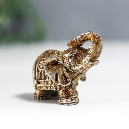Souvenir Polystone "Micro Elephant" 3.8x4.4x2.1 cm-1