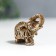 Souvenir Polystone "Micro Elephant" 3.8x4.4x2.1 cm