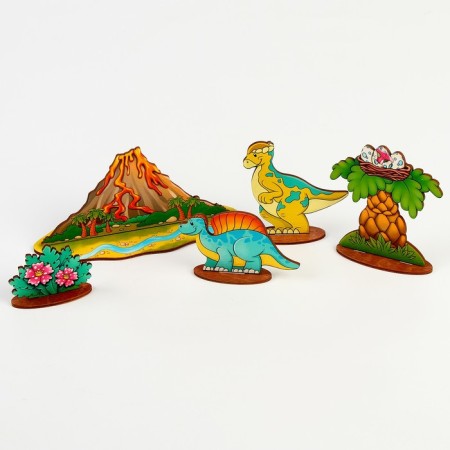 Game set in the box "Dinosaurs" 29 details-1