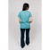 Female T -shirt, size 46, turquoise color
