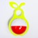 A rattle "Pear", color mix, Aelita