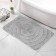 Dasch bath rug "Julia", color gray color