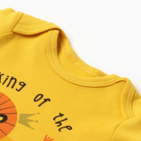 Body baby, yellow color, height 74 (6-9 months)-1