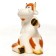 Garden figure "Cow sits" red, 40x53x60cm