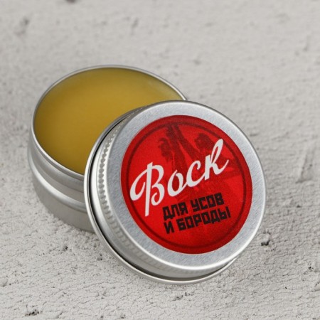 Wax for mustaches and beards, mix, 20 ml-5