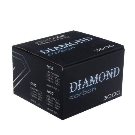 Coil B/INAMAZU PRO DIAMOND CARBON DC3000, 8+1 bearing, 5.1: 1, metal spool-3