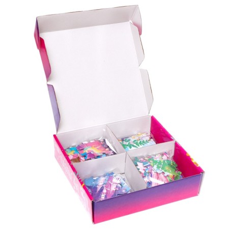 Set with curly puzzles 4 in 1 "World of Magic"-4