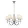 PERCY chandelier, 5x40W E14, chromium color
